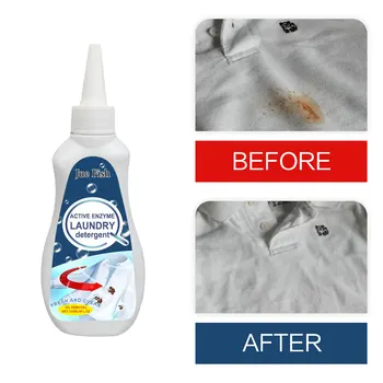 Active Enzyme Laundry Detergent Clothes Oil Decontamination Clothing Odour Remover Laundry Degreaser Clothing Stain Remove Agent