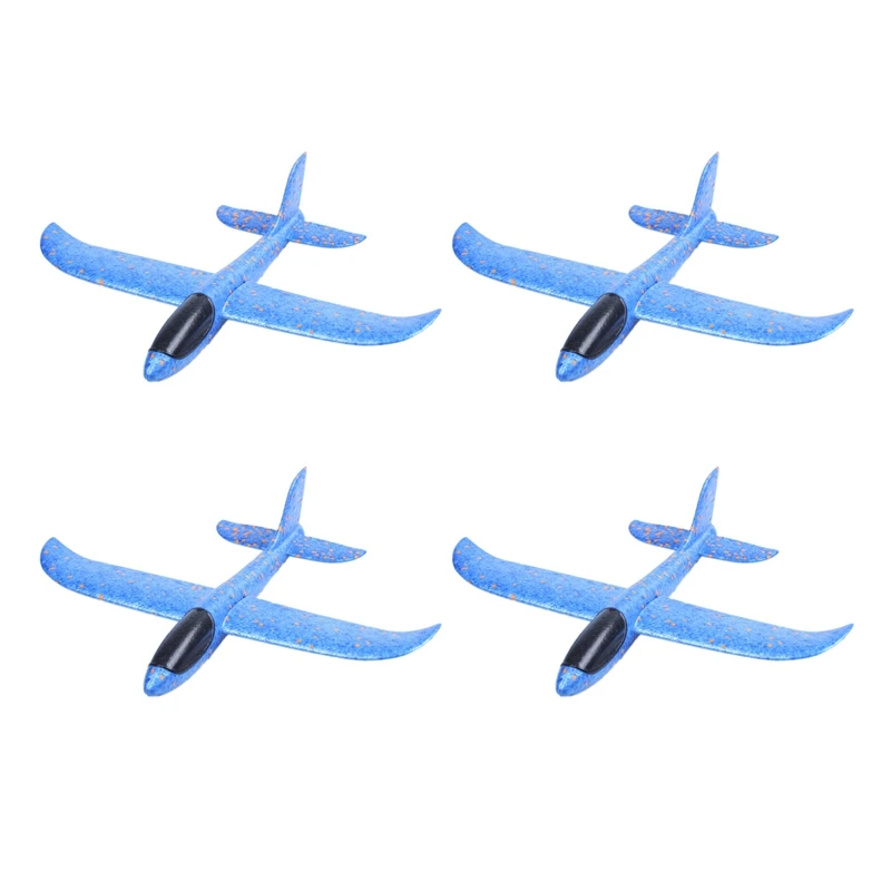 

4Pcs EPP Foam Hand Throw Airplane Outdoor Launch Glider Plane Kids Gift Toy 34.5 X 32 X 7.8Cm Interesting Toys