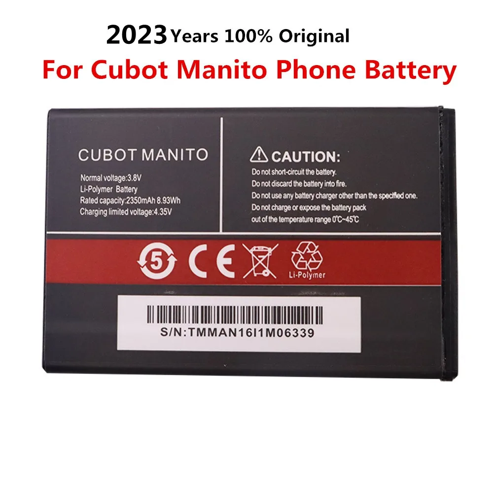 

2023 Years High Quality Manito Original Battery For CUBOT Manito 2350mAh Mobile Phone Battery In Stock