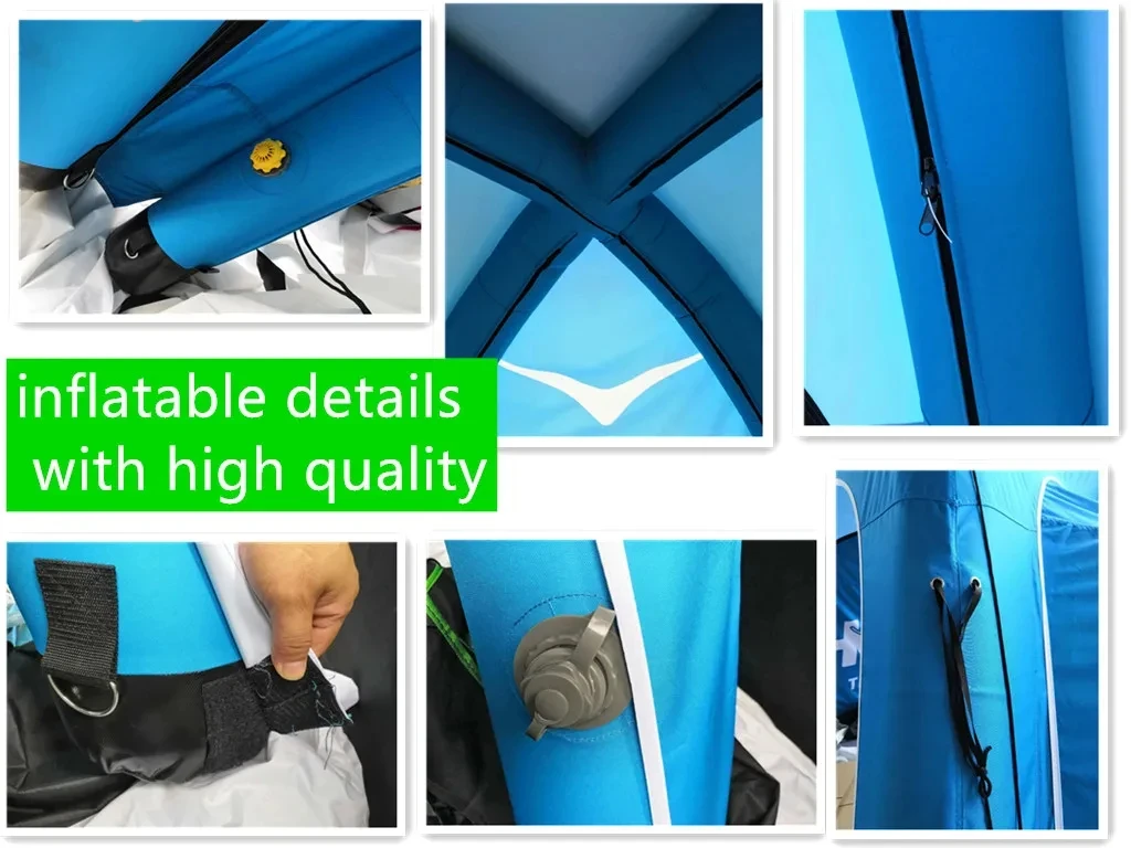 Custom Logo Advertising Exhibition Sport Inflatable Dome Event Tent Air Marquees Inflatable Gazebo Canopy Air Sealed Inflat Tent