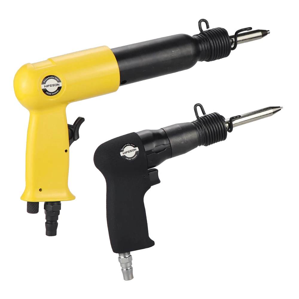 HIFESON Pneumatic Rivet Hammer Handheld Air Riveter Industrial Grade Solid Nails Rivet Gun Rivet ToolsFor M5 M6 M6.5 5