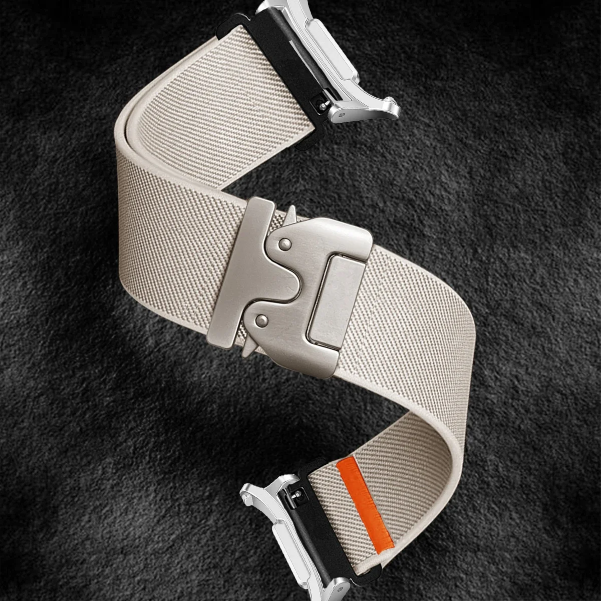 Braided Elastic Nylon Watchband - No-Gap Strap