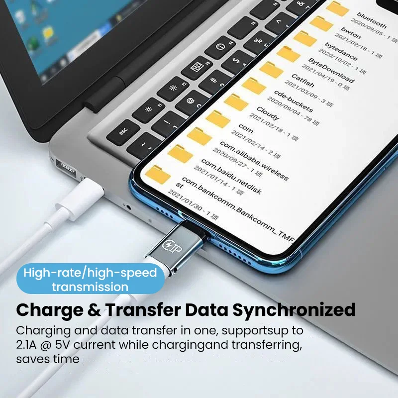 Lightning to USB C Adapter PD20W Fast Charging for iPhone