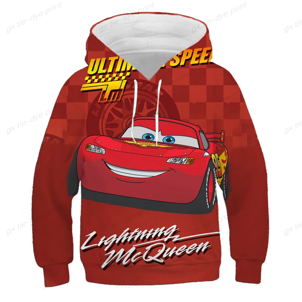 Kids Fall/Winter Clothing Hoodie Anime Lightning McQueen Print Boys Girls  Pretty Car Clothes Top Pants Charming Casual Coat Set - AliExpress