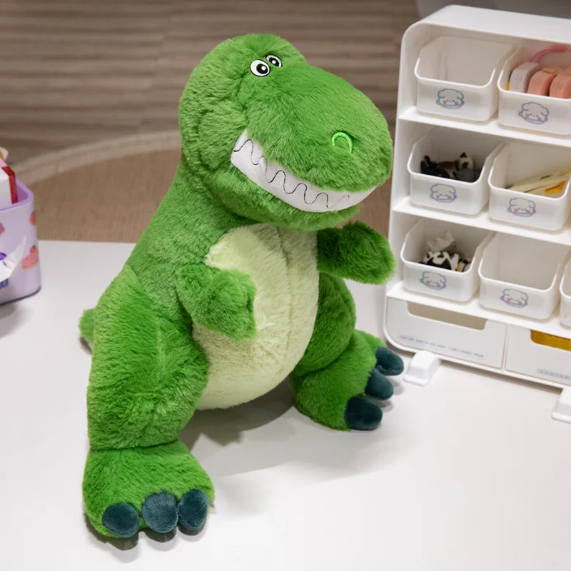 Pixar Toy Story Rex Cartoon Cute Hugging Dragon Doll Dinosaur Tyrannosaurus Rex Plush Toy Hug Pillow Room Decoration Gift