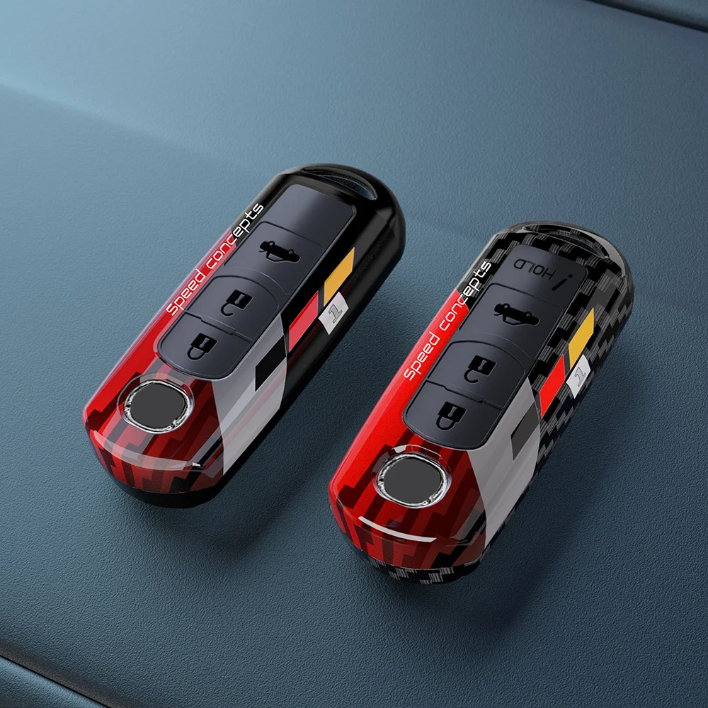 Neues auto fernbedienung schlüssel fall abdeckung shell fob für mazda 2 3 6 atenza axela demio CX-5 cx5 CX-3 cx3 cx7 CX-7 CX-9 cx9 mx5 zubehör