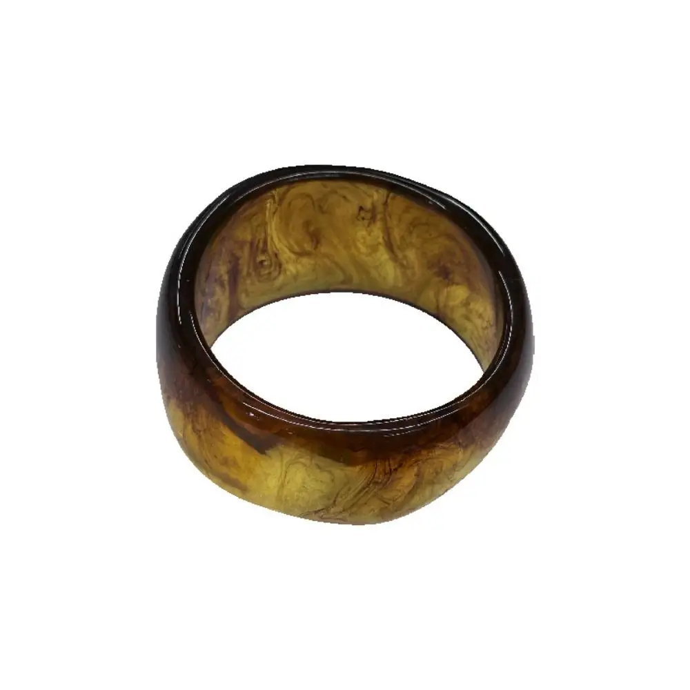 Draweye Irregular Acrylic Bracelets for Women Vintage Hyperbole Korean Fashion Jewelry Bangles Sweet Elegant Acrylic Bangle