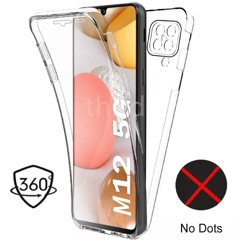 360-Degree Full Body PC+Silicone Protective Case