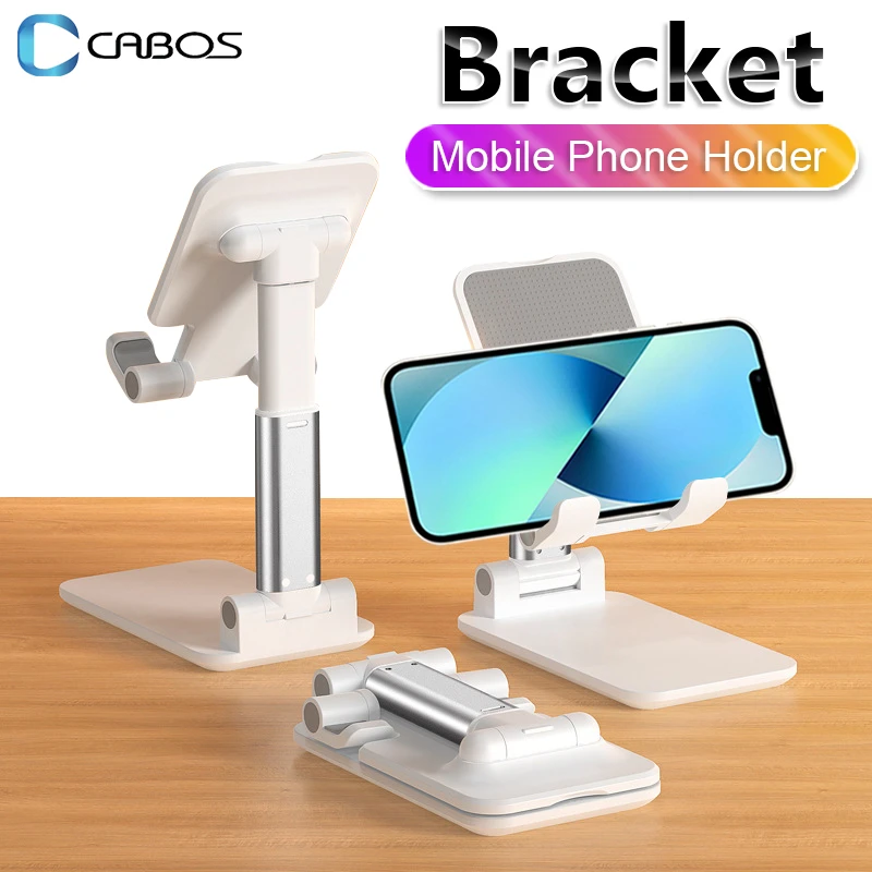 A Universal Mobile Phone Desktop Stand Retractable Foldable Bracket For iPhone Xiaomi iPad Adjustable Support Phone Stand Holder flexible mobile holder