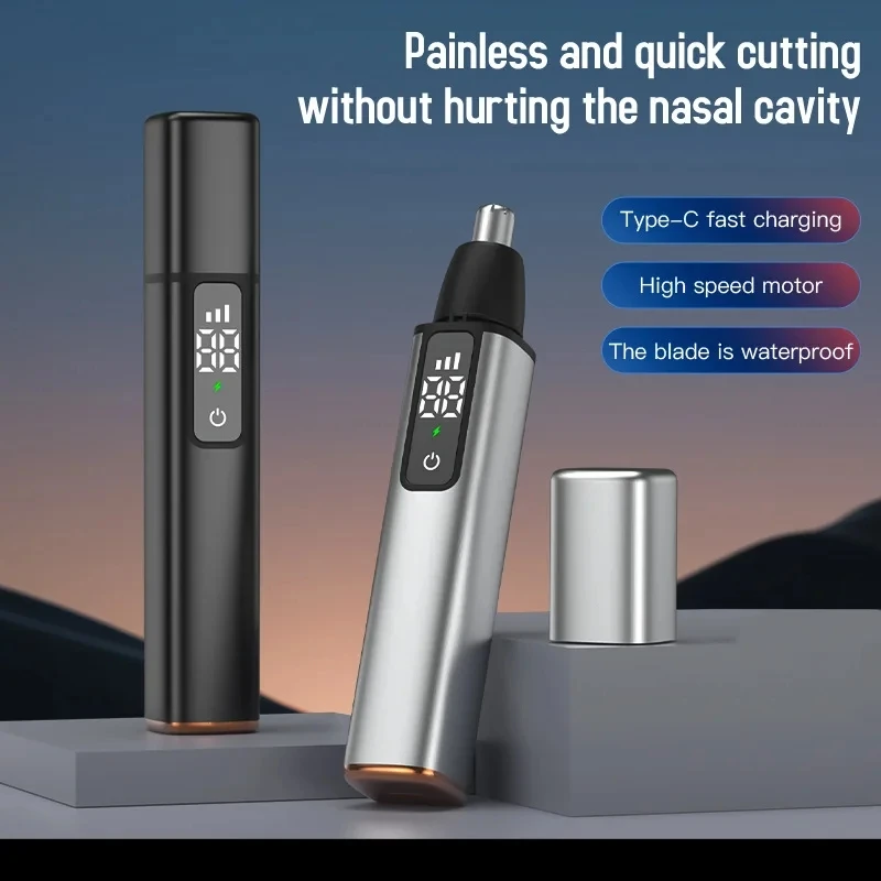 2024 Xiaomi New Rechargeable Electric Ear Nose Hair Trimmer Type-C Fast Charging Portable shaver Hair Clipper Trimmer For Nose 3