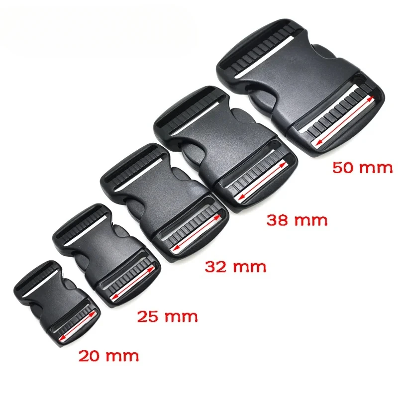 2PCS/Bag, 25~38mm, Double Adjustable Plastic Side Release Buckle, Soft Tactical Backpack Waist Belt, Backpack Strap, Belt Band 2PCS/Bag, 25~38mm, Double Adjustable Plastic Side Release Buckle, Soft Tactical Backpack Waist Belt, Backpack Strap, Belt Band