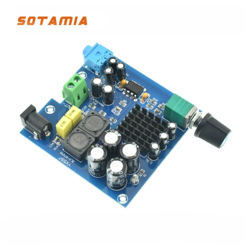 

SOTAMIA 100 Вт TPA3116 сабвуфер усилитель мощности аудио Плата TPA3116D2 моно цифровые аудио усилители AMP для домашнего звукового кинотеатра