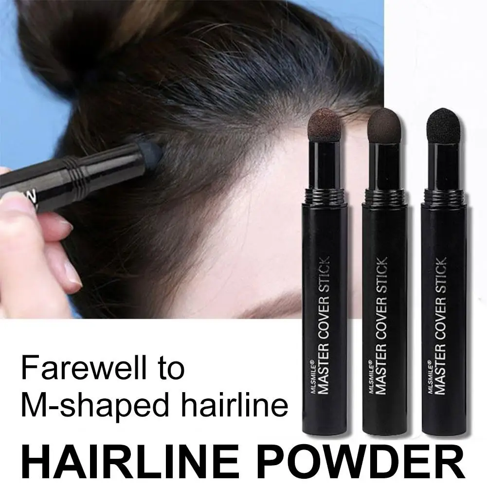 Hair Line Powder 6 Colors Hair Line Powder Cover Up Hair Coverag Paint Repair Fill In Shadow Waterproof Hairline Refill Eyebrow Pencil
