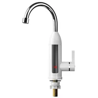 3000W 220V électrique cuisine chauffe-eau robinet instantané chaud en acier inoxydable robinet d'eau chauffage froid robinet 5