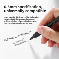 JP Pentel 60th Anniversary Limited Low-Center-of-Gravity 0.5mm Black Mechanical Pencil Metal GRAPH Set PG505/PG1015 Drawing Tool 5