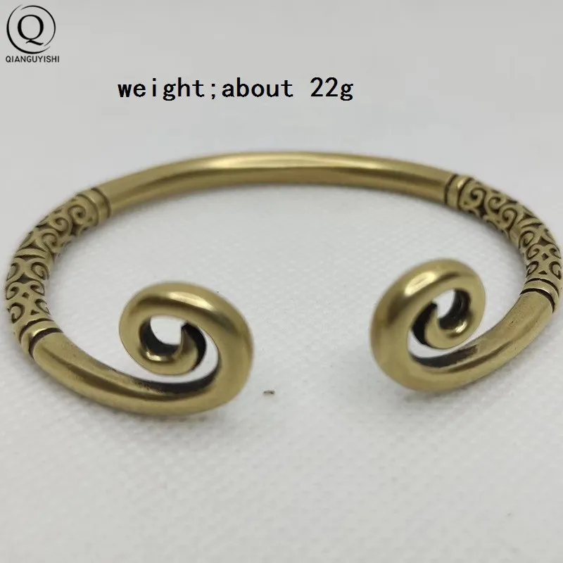 Brass Chinese Super Hero Monkey King Hoop Bangle Antique Copper Sun Wu Kong Bracelet for Women Men Fashion Hand Chains Jewelry bangle bracelet,chain bracelet