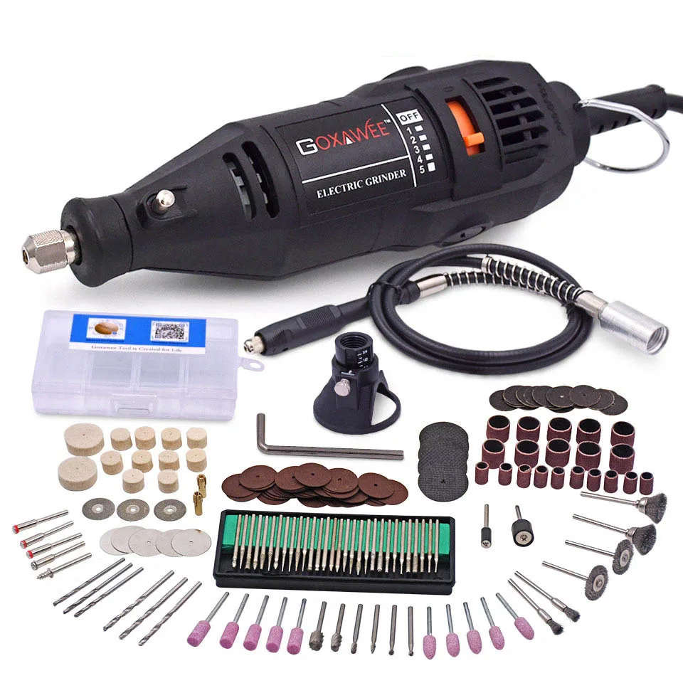 Dremel 3000 1/26 Variable Speed Rotary Tool Kit Electric Grinder 1  Attachment 26 Accessories 6 Gears 10000-32000 RPM 120W 220V - AliExpress