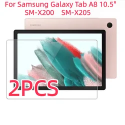 Premium Tempered Glass Screen Protector for 10.5 Inch Tablets - 2 Pack, Anti - Fingerprint Protective Film (Tab A8 10.5 2022)