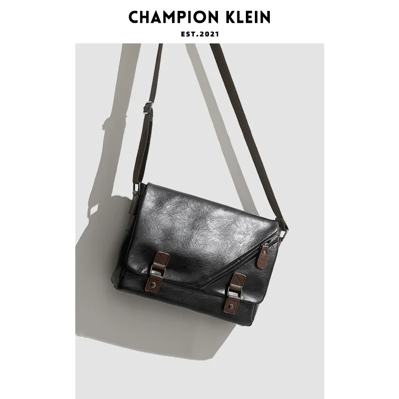 

2021 New Original Messenger Bag Fashion Brand Men's Bag Shoulder Bag Functional Messenger Bag Multifunctional Men's Bag Shoulder