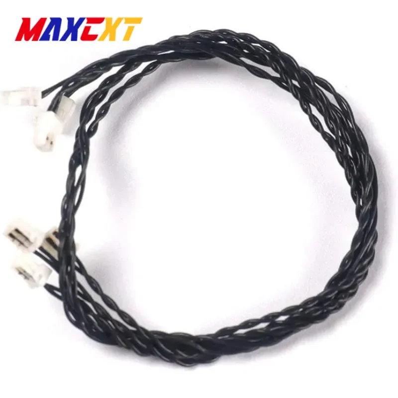 MAXCXT 5PCS 0.8 Mm 2 Pin Conecting Cable DIY Accessories for Led Light Kit Compatible with Building Blocks Model