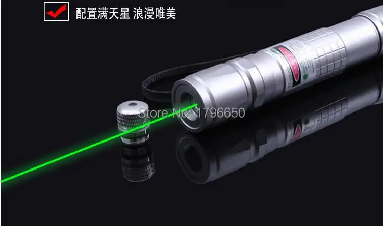 

Hot! Most Powerful Military 50000M 532nm Green Laser Light Pointer Pen Lazer Flashlight Burning Match Burn Cigarettes Hunting