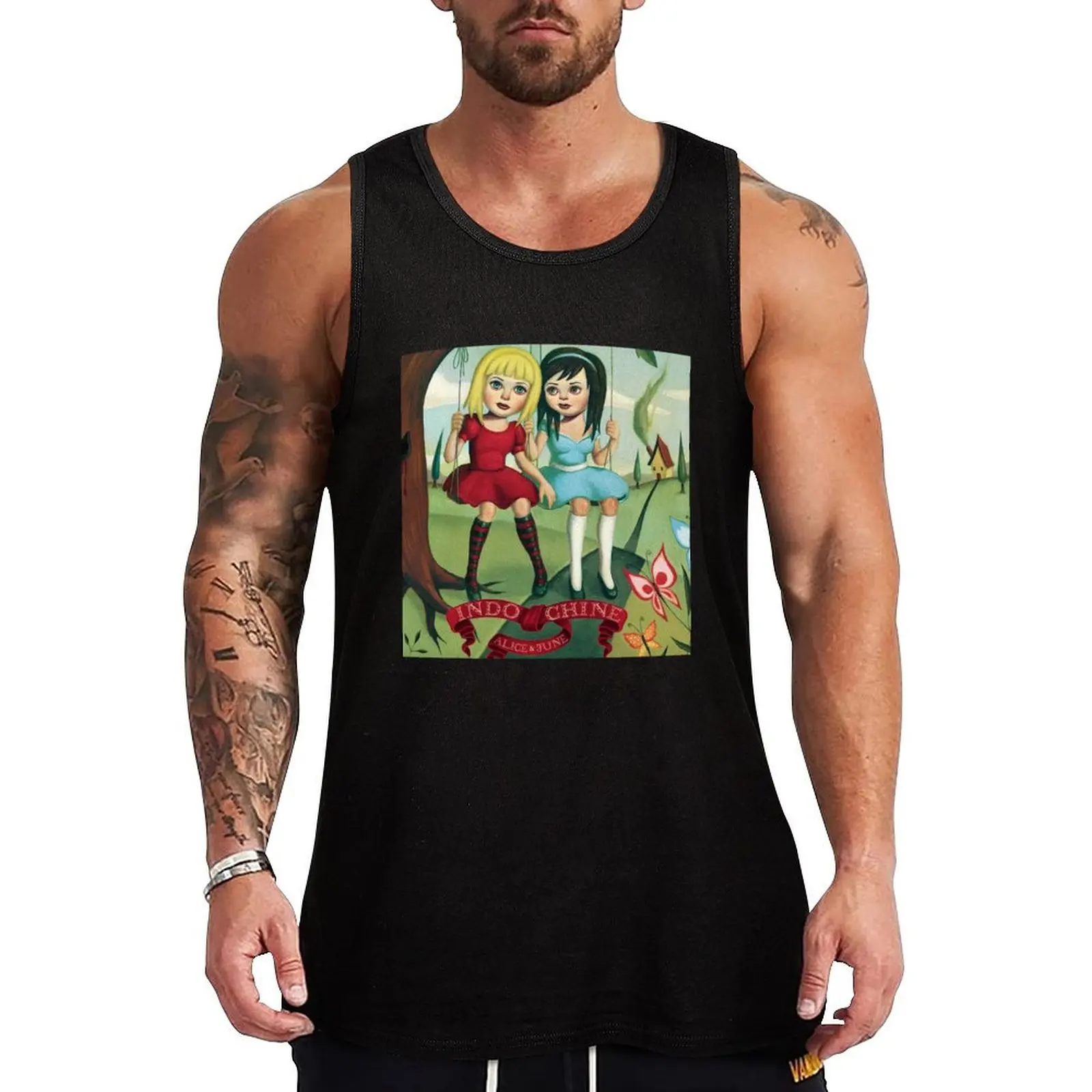 

alice indochine 2021 tokaug Tank Top anime vest for men Working vest