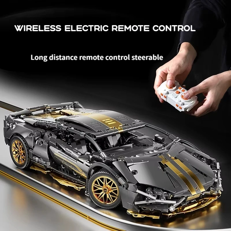 1:14 Scale Sports Car Building Set 3