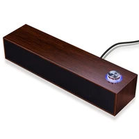 Wired Wooden Computer Speaker Bluetooth Speakers with multimedia for Desktop Sound Box Subwoofer Soundbar Strong Bass HIFI - Image 6