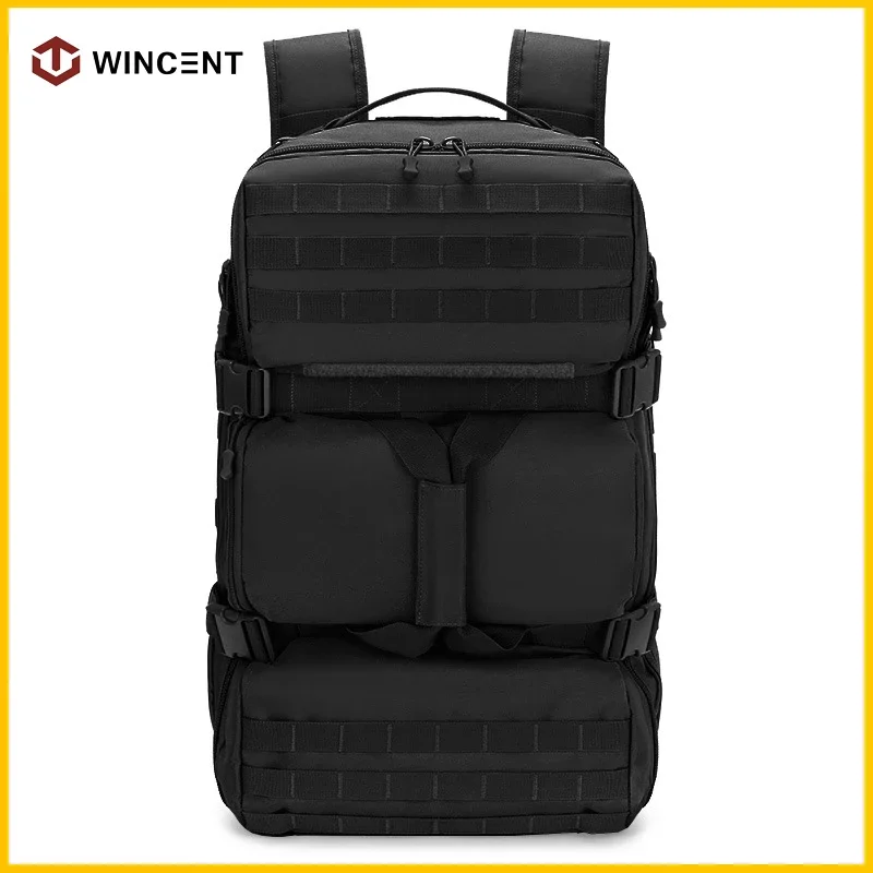 50L Tactical Travel Backpack Military Waterproof Hiking Rucksack Outdoor Camping Move Bag Climbing Molle System Durable Large