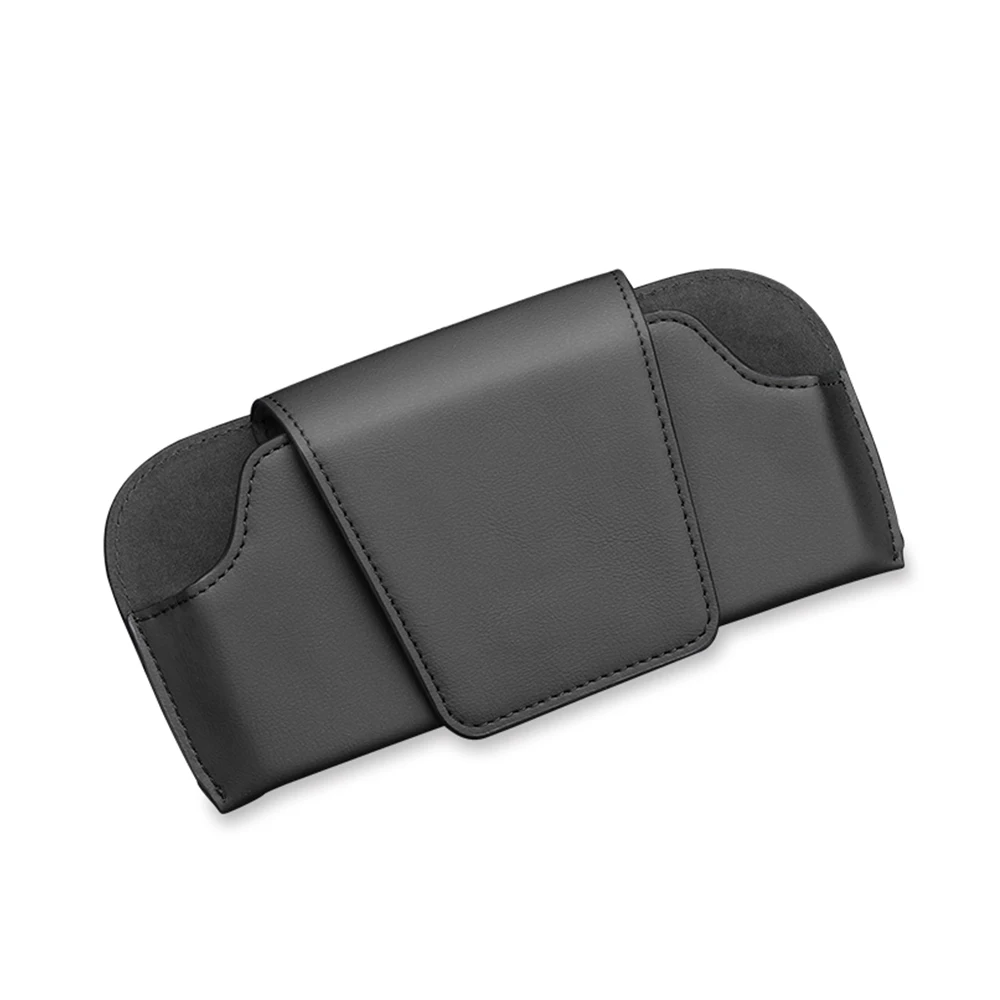 Clip Multifunzione Per Occhiali Da Auto Porta Occhiali Per Auto - Clip In Pelle Per Visiera, Design Magnetico Universale E Facile Da Installare Porta Occhiali Auto Pelle Premium
