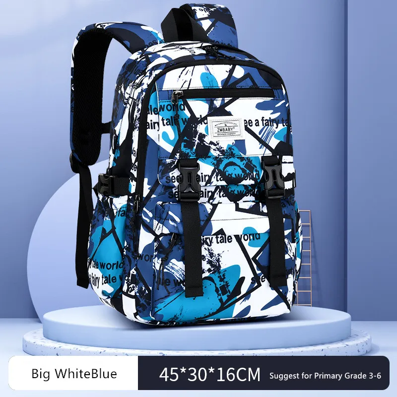 Fengdong primary school bags for boys waterproof bookbag camouflage backpack kids satchel primary student boy school backpack 5
