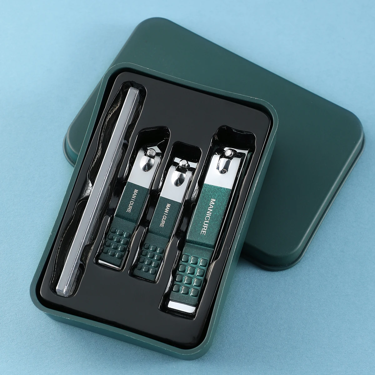 Deluxe Stainless Steel Nail and Foot Care Gift Set