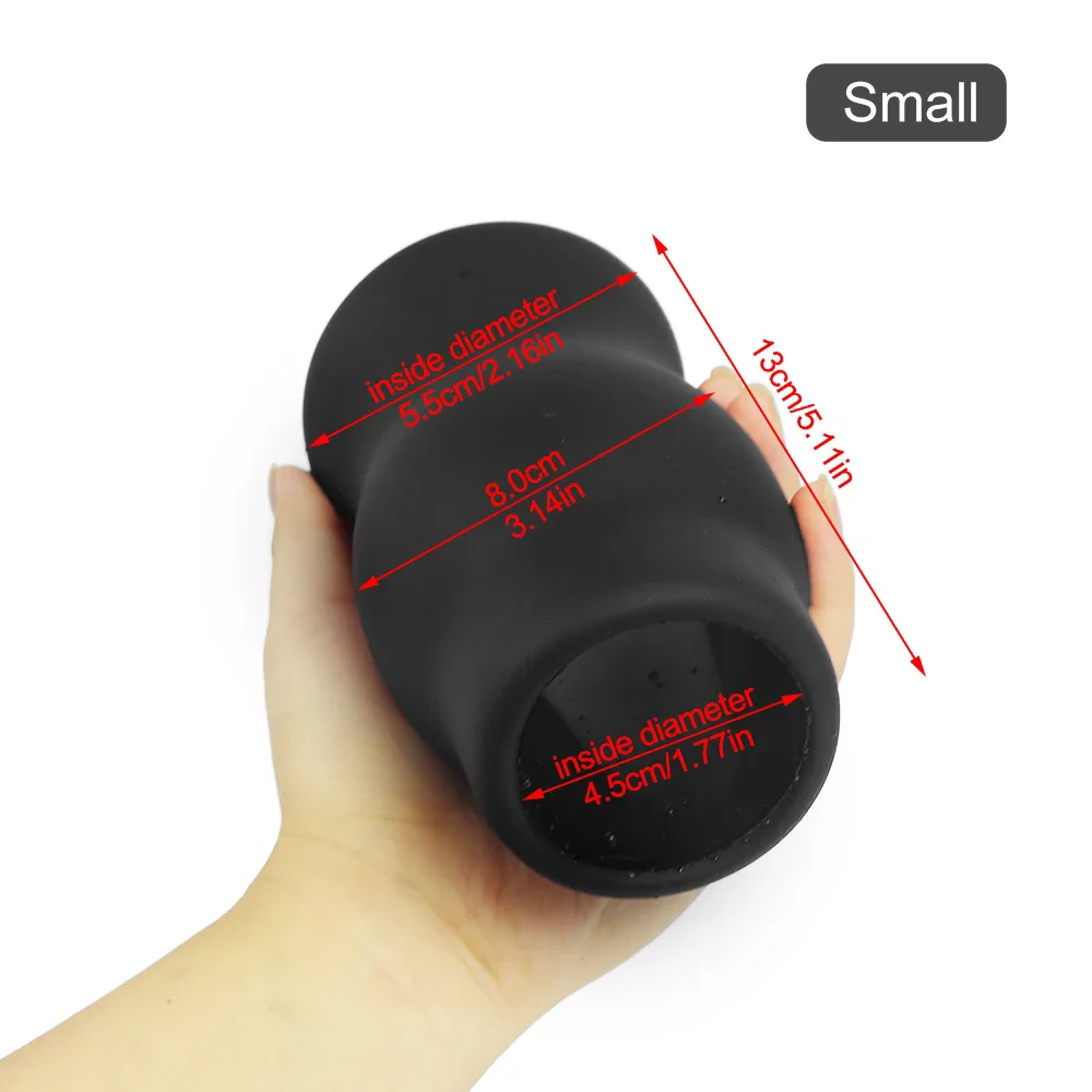 huge Anal Dilation Plug Gay sex toys fisting Butt plug Soft silicone Vaginal Speculum  8/9/10cm Big anal plug 18+ sex shop