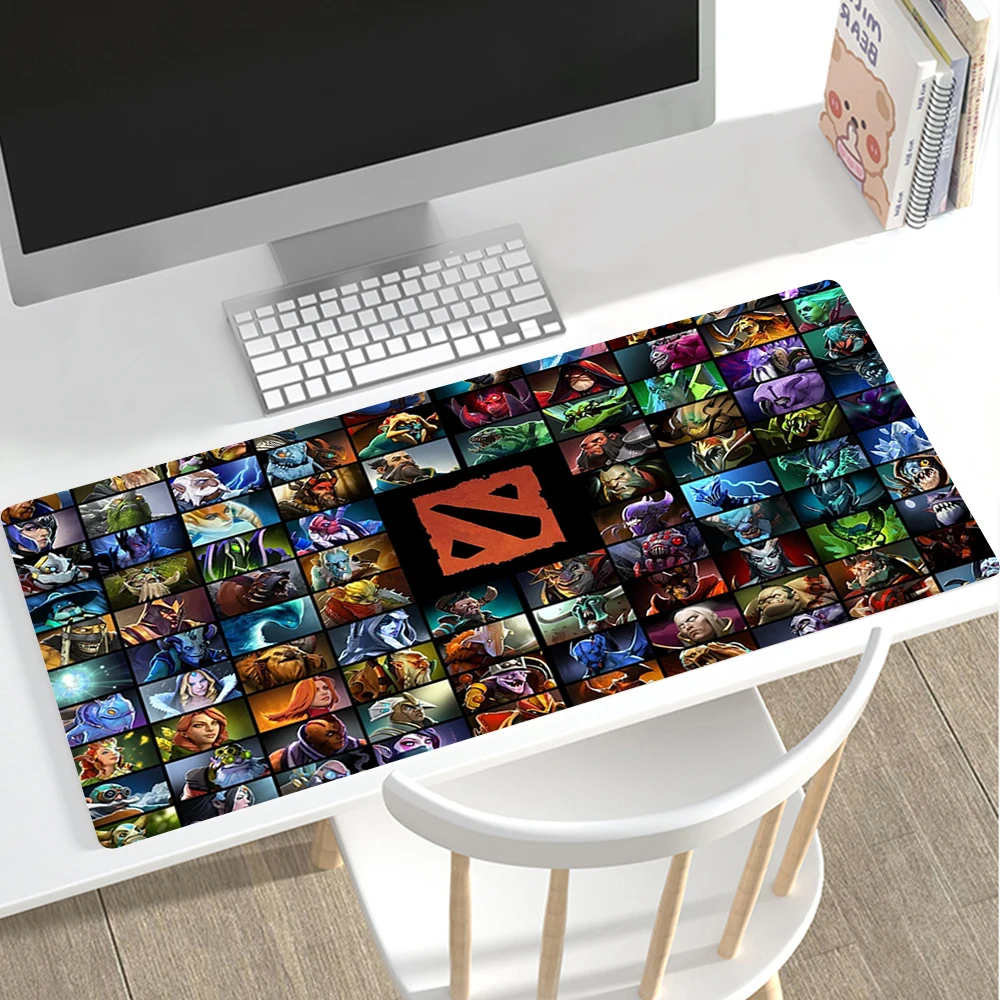 Dota 2 Mouse Pad Gamer Keyboard Kawaii Desk Accessories Mouse Mat Carpet  Rubber Tapis Souris Gaming Notbook for CSGO Mousepad