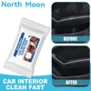 Disposable Car Interior Cleaning Wet Wipe Dashboard Console Carpet Leather Towel 4