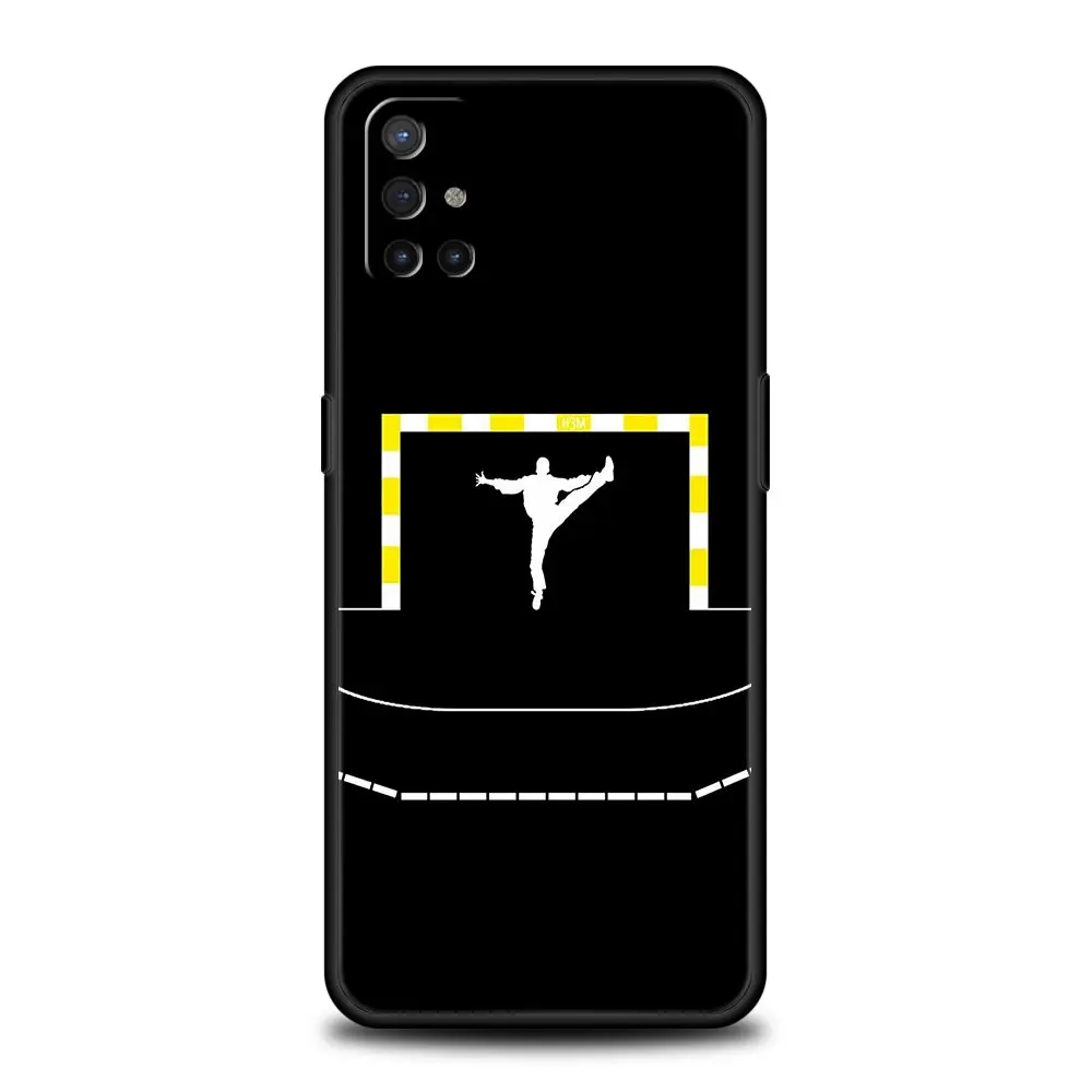Durable Handball Sport Soft Black Phone Case