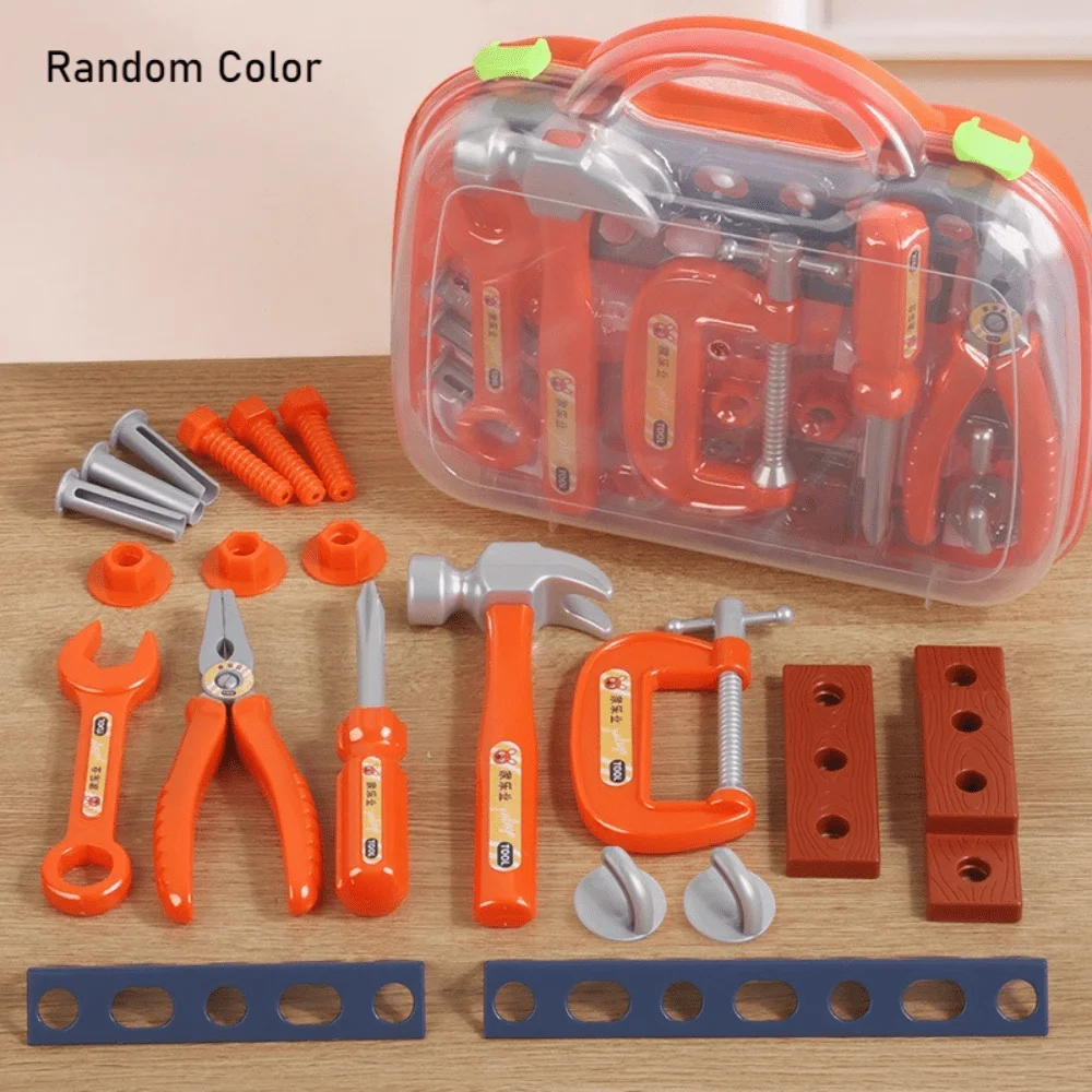 어린이용 공구 상자 수리 조립 및 분해 도구 드라이버 역할 놀이 장난감, 크리스마스 및 할로윈 선물