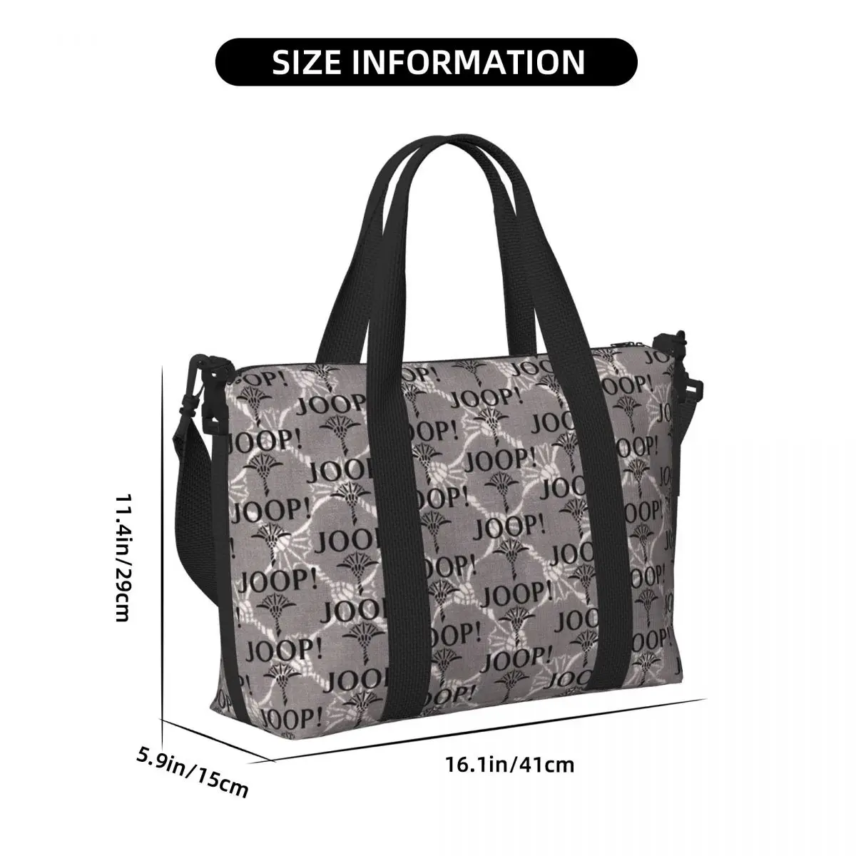 Travel bags canvas tote bag J-Joops Tote Bag Women Large Capacity Gym Beach Shoulder Travel Bag