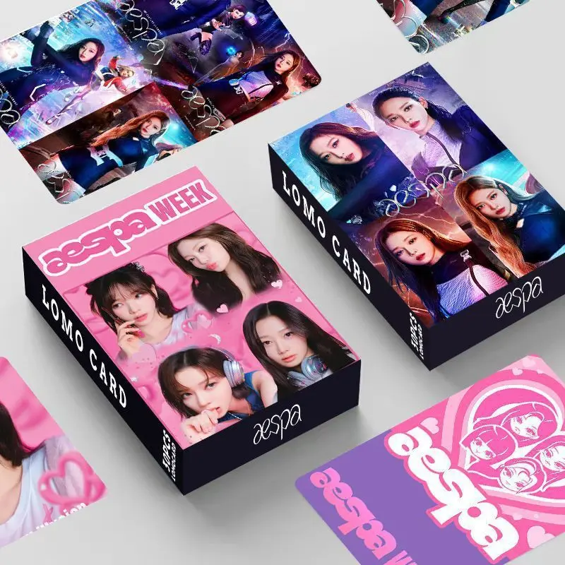 

30pcs/set Kpop Mini Lomo Cards New Album Photocard Korean Music Singer Photos Fashion Girl Group Cute Fans Collection Gift Toys