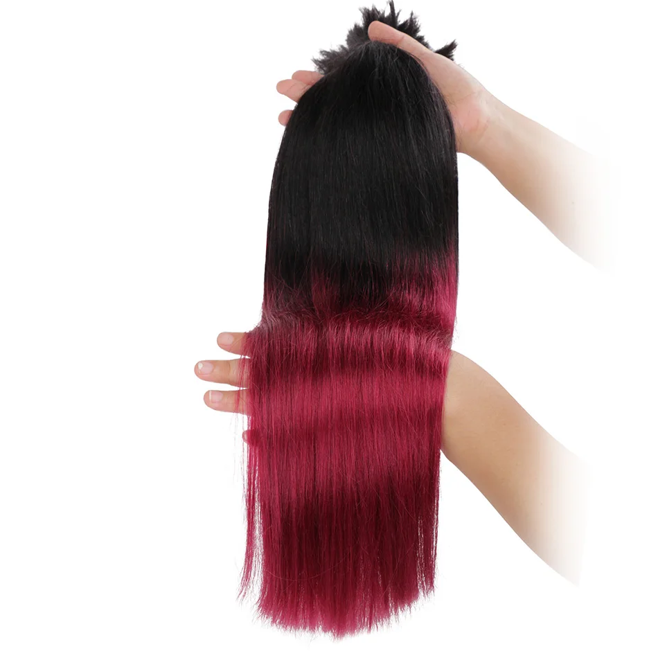 100% Real Human Hair Bulk Hair Machine Made Remy Straight Bulk 12-28nch 100g Natural Blonde Extension No Weft