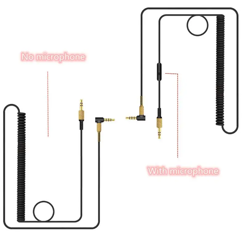 

Spring Cord Replacement Cable Headphone Cable for Major II 2 L41E