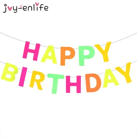 

Glow In The Dark Neon Tape Birthday Party Hanging Decor Fluorescent Paper String Star Hanging Pendants Luminous Wedding Party