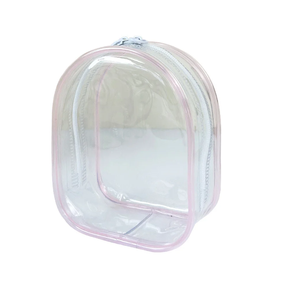 12 cm PVC Transparente Aufbewahrungstasche mit Schlüsselanhänger Mehrfarbige Cartoon-Puppe Display Box Staubdichte Hülle Kopfhörer Geschenk Organizer Taschen – Detail 1