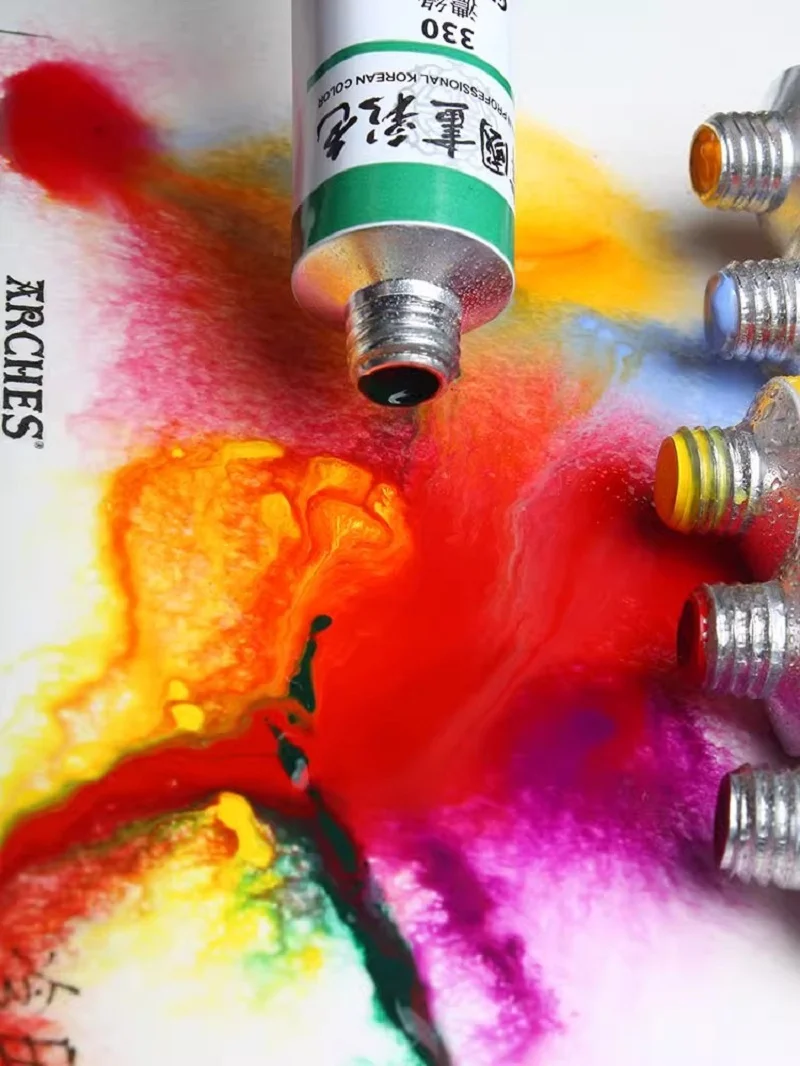 Watercolor pigment Korea Original ShinHan Watercolor pigments Artist Chinese Paint 20ml Tube Paint Painting Art Supplies