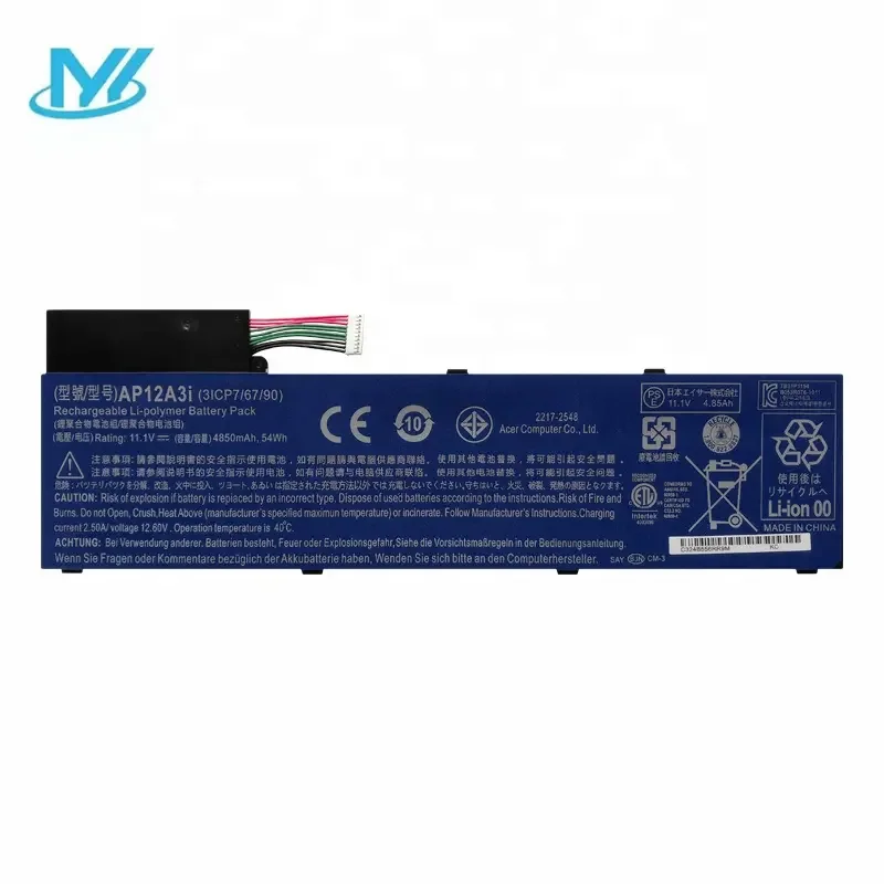 A CER laptop battery factory price AP12A3i 14.1V 4850mAh for ACER As