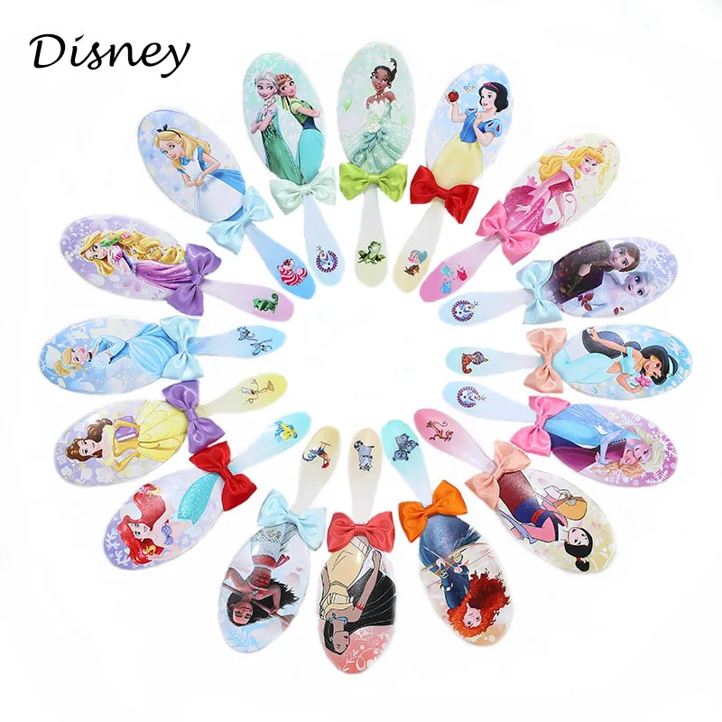 Disney Frozen Girls Comb Sofia Princess Minnie Mickey Bambini Cute Air Cushion Hair Massage Comb Toys Gifts
