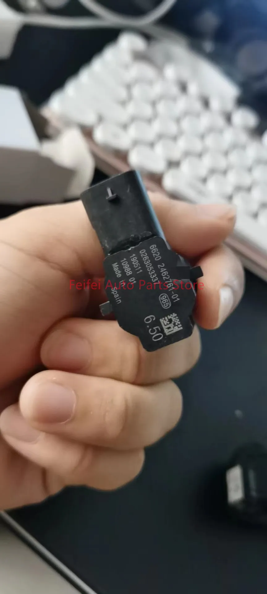 

1 шт., новинка 66202462761-01 оригинальный OEM 6,5 66209826784 P DC парковочный ультразвуковой Sensor для BMW F40 F44 G20 G30 G31 G11 G29