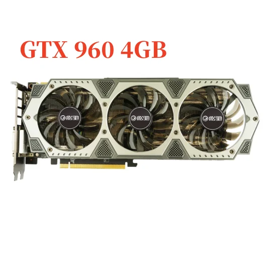

GALAXY GTX 960 4GB Video Card GPU 128Bit GDDR5 Graphics Cards For NVIDIA Original GeForce GTX960 4GD5 GM206 PCI-E X16 Hdmi Dvi