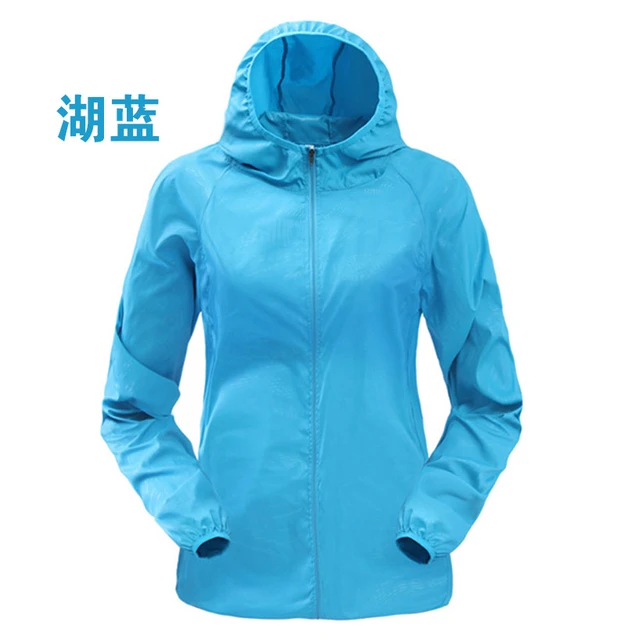 Camping Rain Jacket Men Women Sun Protection Jackets Waterproof