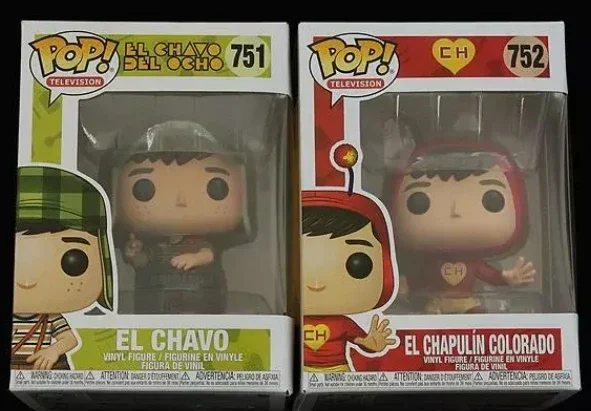 thumbnail image 4 of Nuevos juguetes de televisión Funko Pop El Chavo #751 Chapulin Colorado #752 figura de vinilo modelo coleccionable muñeca para regalo de fanáticos, 4 of 5